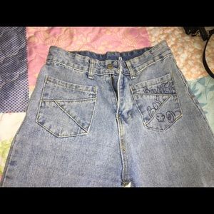 Wide Leg Lil Peep Jeans
